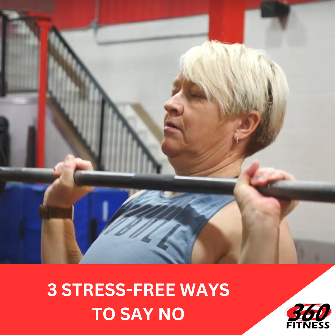 3 stress free ways to say no :)