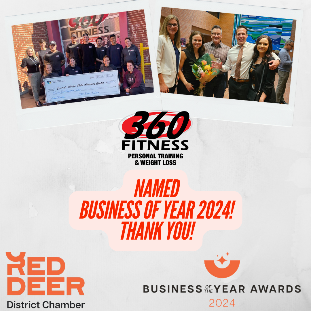 Celebrating Success: 360 Fitness Named Business of the Year 2024!